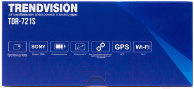 Автомобильный видеорегистратор TrendVision TDR-721S EVO PRO