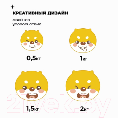 Набор гантелей Proiron Силиконовые / Г2005СИ