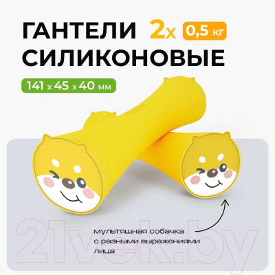 Набор гантелей Proiron Силиконовые / Г2005СИ