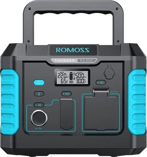 Портативная зарядная станция Romoss RS500 108000мАч