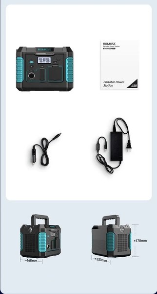 Портативная зарядная станция Romoss RS500 108000мАч