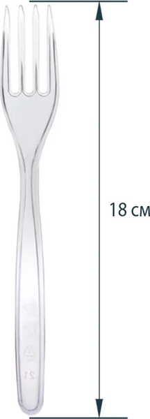 Набор одноразовых вилок OfficeClean 306571