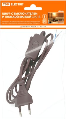 Шнур сетевой TDM SQ1305-0006