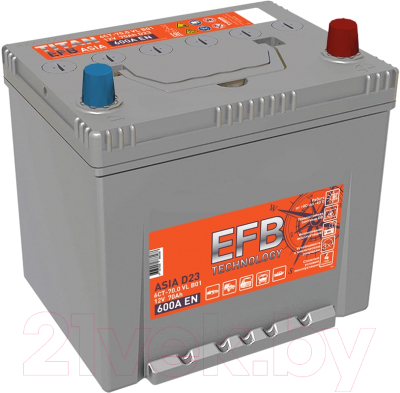 Автомобильный аккумулятор TITAN Asia EFB B01 600A R+ - фото