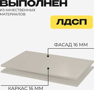 Шкаф Mio Tesoro ШК 5 1200 3-х створчатый