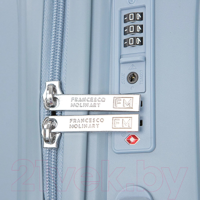 Чемодан на колесах Francesco Molinary 344-168/2-20BLU