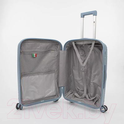 Чемодан на колесах Francesco Molinary 344-168/3-24BLU