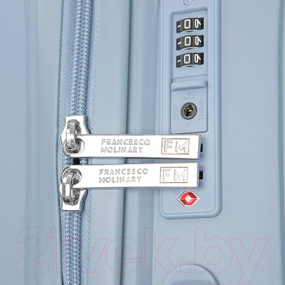 Чемодан на колесах Francesco Molinary 344-168/3-24BLU