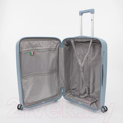 Чемодан на колесах Francesco Molinary 344-168/3-28BLU