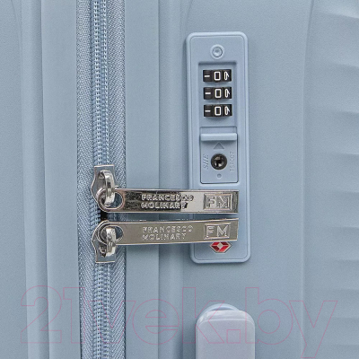 Чемодан на колесах Francesco Molinary 344-168/3-28BLU