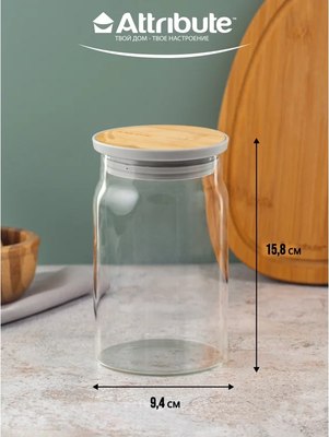 Емкость для хранения Attribute Bamboo AJB101