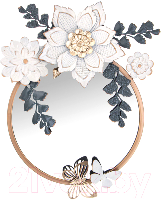 Зеркало Lefard Цветочная симфония / 680-202 - фото