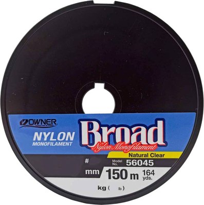 Леска монофильная Owner Broad 150м 0.12мм 1.5кг / 56045-012 - фото