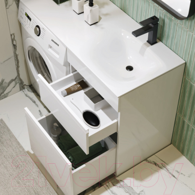 Тумба с умывальником Aqwella Duet R / DU01052N