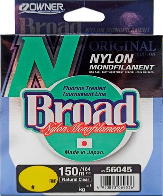 Леска монофильная Owner Broad 150м 0.14мм 2.2кг / 56045-014 - фото