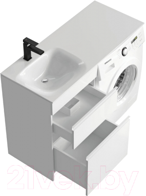 Тумба с умывальником Aqwella Duet L / DU01052N