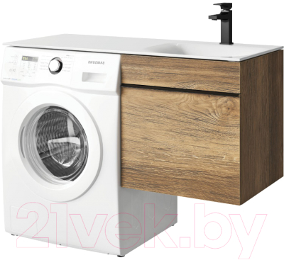 Тумба с умывальником Aqwella Terra R / TER01051DB - фото