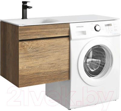 Тумба с умывальником Aqwella Terra L / TER01051DB - фото