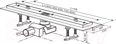 Трап для душа Tim Zst.1131.5002