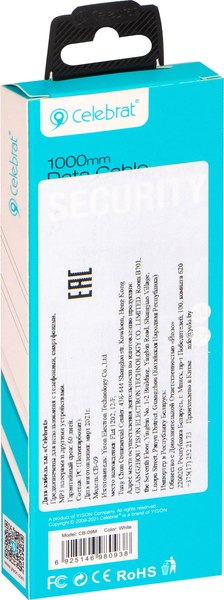 Кабель Celebrat CB-09 Micro USB