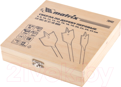Набор сверл Matrix 70442