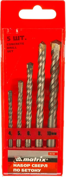 Набор сверл Matrix 70730