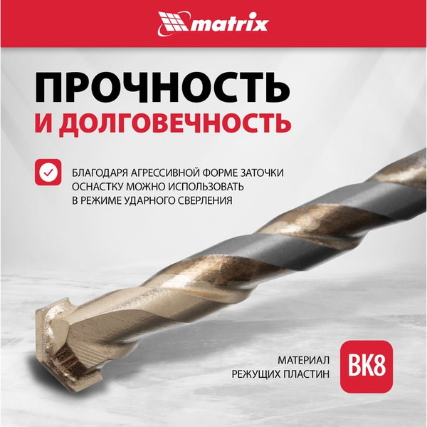 Набор сверл Matrix 70825