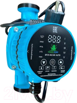 Циркуляционный насос GreenPump BP 25-80/180 LPS Auto - фото