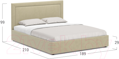 Двуспальная кровать Moon Family 1258 / MF011224