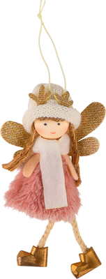 Подвеска новогодняя Milo Toys Фея в шапке с шарфом / 10423634 - фото