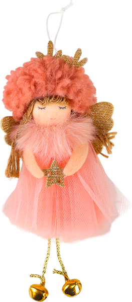 Подвеска новогодняя Milo Toys Фея в шапке / 10423632 - фото