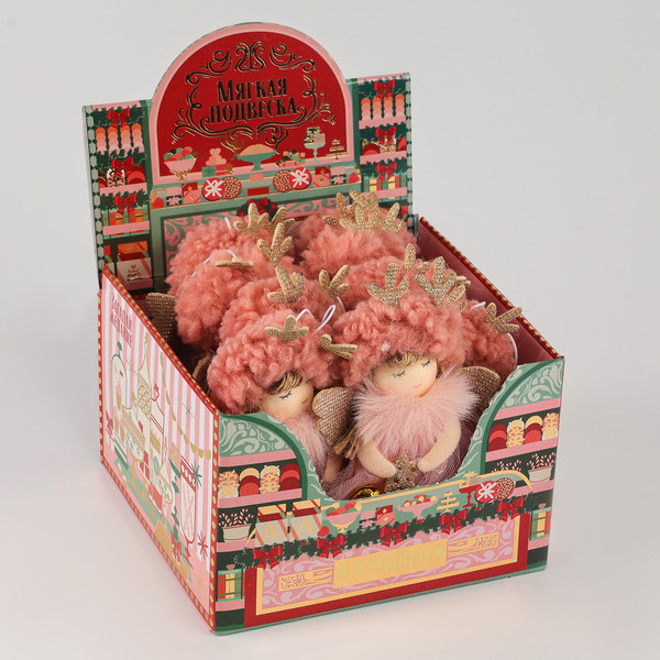 Подвеска новогодняя Milo Toys Фея в шапке / 10423632