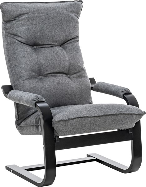 Кресло мягкое Импэкс Leset Оливер (венге/ткань Malmo V 95) - фото