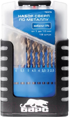 Набор сверл БАРС 72372 - фото