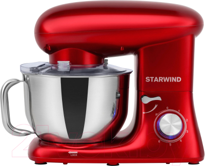 Миксер стационарный StarWind SPM7165 (красный) - фото