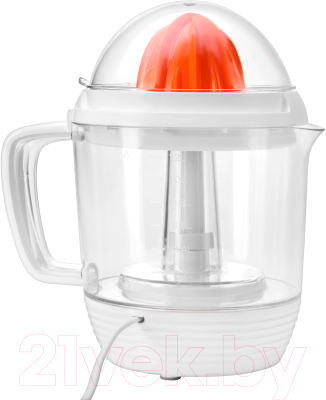 Соковыжималка электрическая StarWind SJ 1241 (белый/прозрачный)