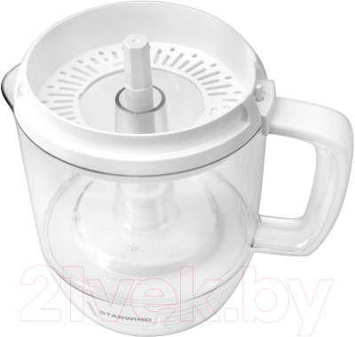 Соковыжималка электрическая StarWind SJ 1241 (белый/прозрачный)