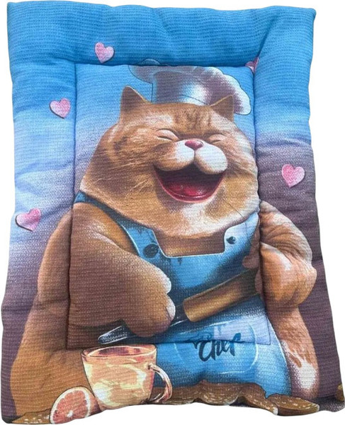 Матрас для животных Happy Friends Кот шеф-повар stm 772 - фото