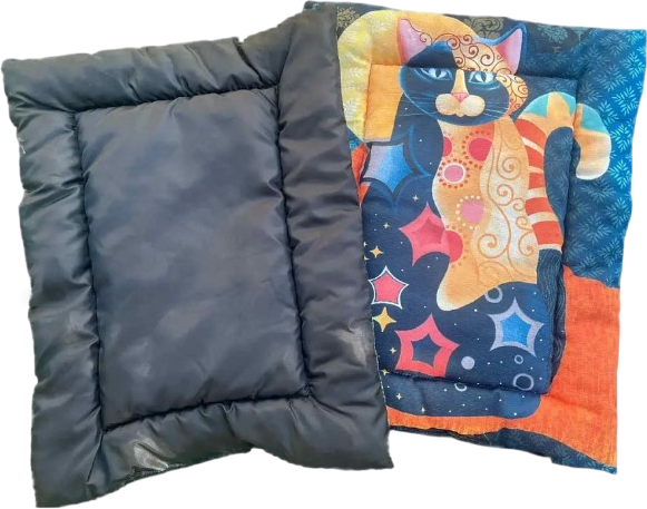 Матрас для животных Happy Friends Лунный кот синий stm 775