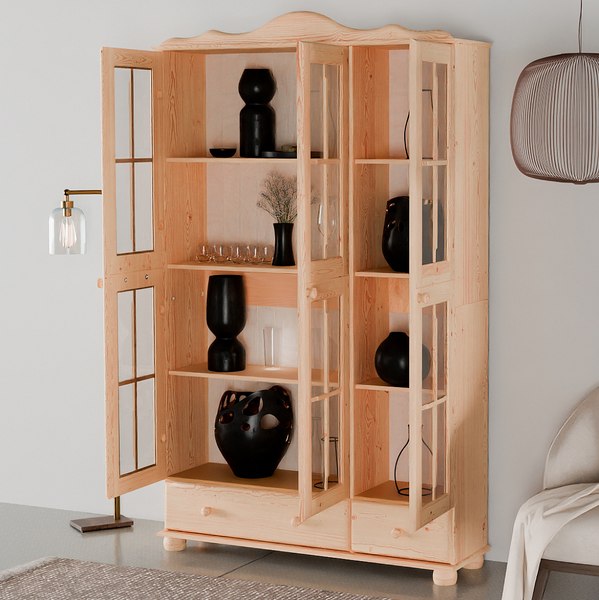 Шкаф с витриной Dipriz Бритта Д.30021.7