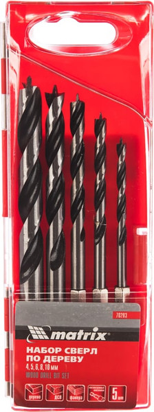 Набор сверл Matrix 70283 - фото