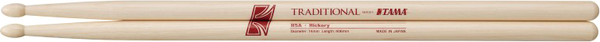 Барабанные палочки Tama Traditional Series Hickory Stick Japan H5A - фото