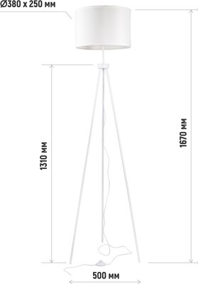 Торшер ArtStyle HT-175W