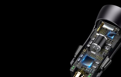 Адаптер питания автомобильный Baseus CGJM000013