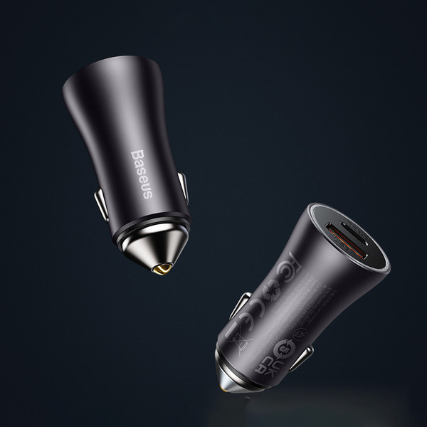 Адаптер питания автомобильный Baseus CGJM000113