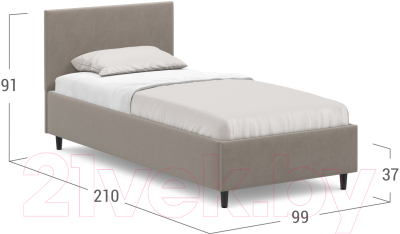 Односпальная кровать Moon Family 1259 / MF011774