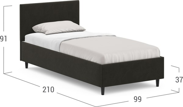 Односпальная кровать Moon Family 1259 / MF011794