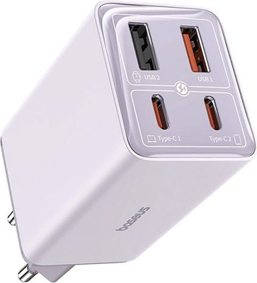 Зарядное устройство сетевое Baseus GaN6 Pro 65W EU / P10162701533-00 - фото