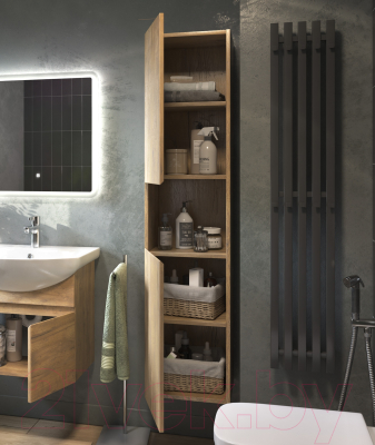 Шкаф-пенал для ванной Vigo Wing 35
