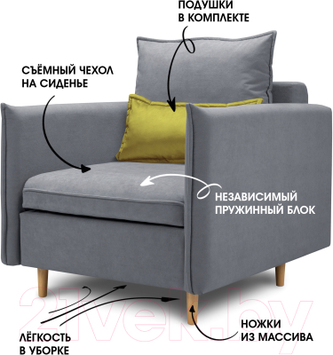 Кресло-кровать Mio Tesoro Оливер
